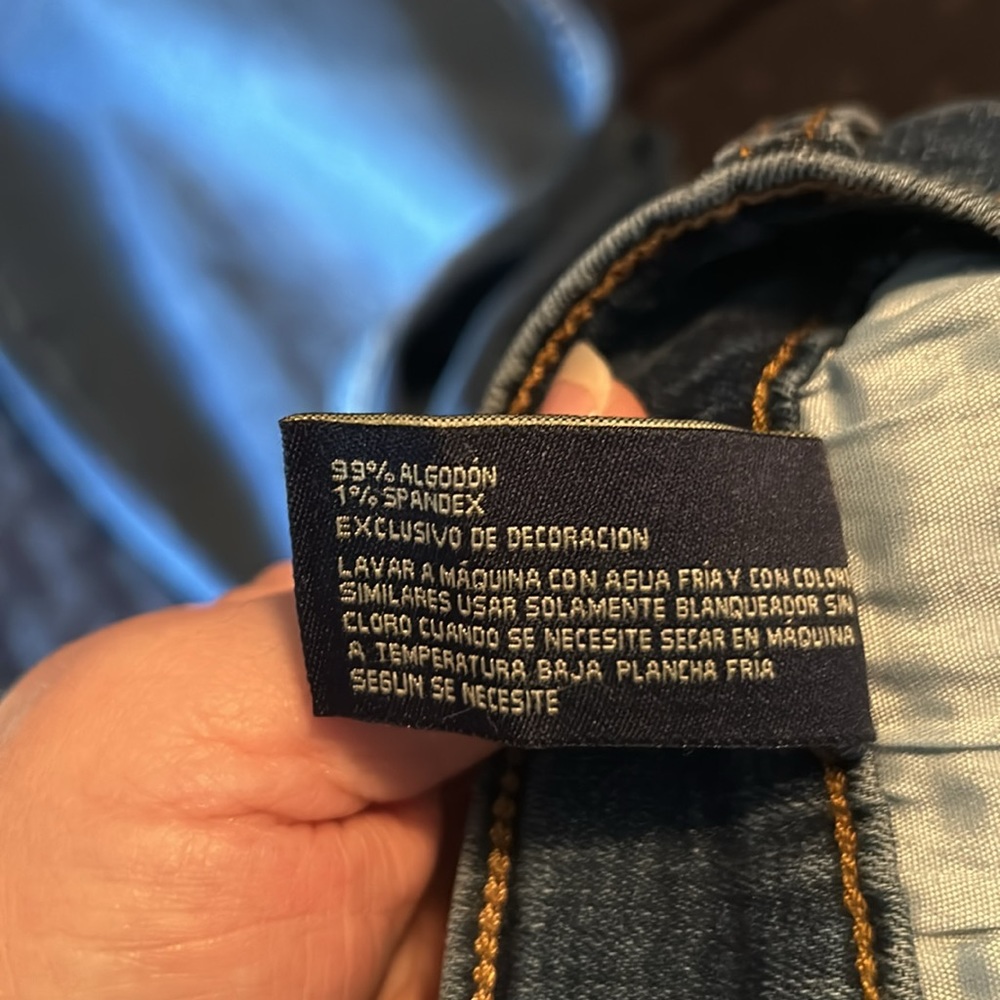 U.S.POLO ASSN. straight leg medium mens blue jeans - Picture 11 of 11